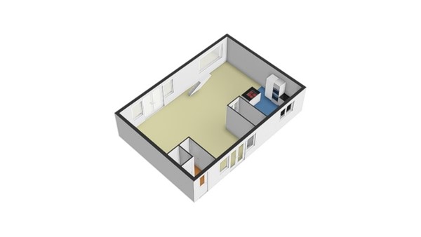 Floorplan - Gordelpad 275, 3039 GZ Rotterdam